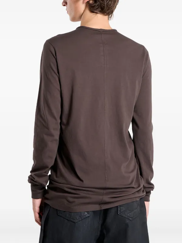 Rick Owens DRKSHDW Level ロングTシャツ | ブラウン | FARFETCH JP