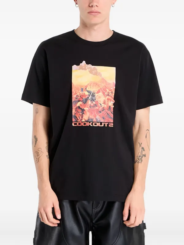Dime Cook Out 2 グラフィック Tシャツ | ブラック | FARFETCH JP