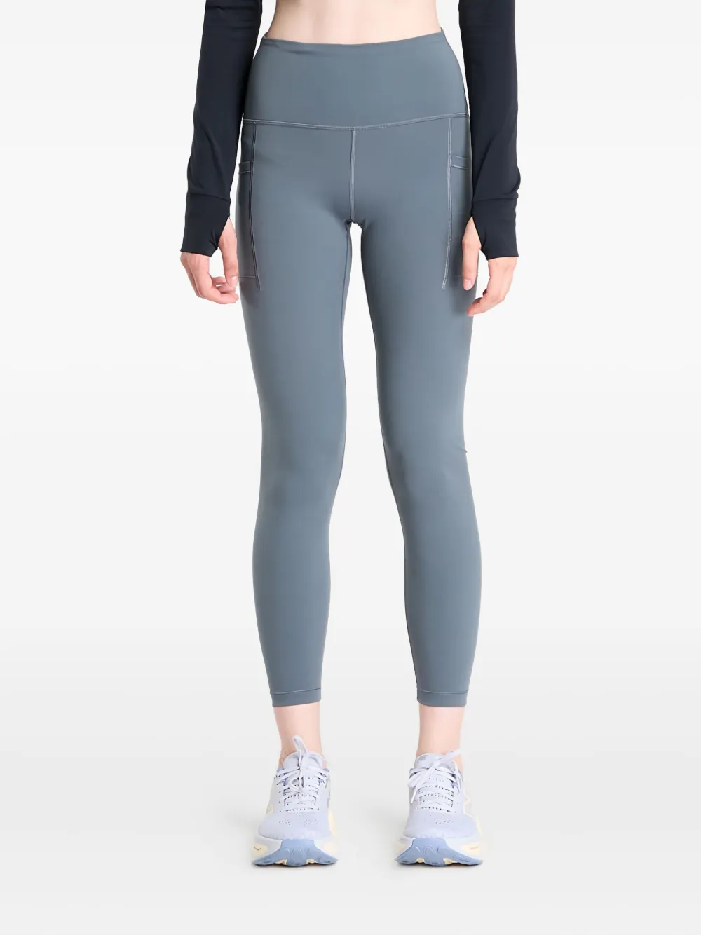 New Balance High Rise pocket leggings | Grey | Image 1