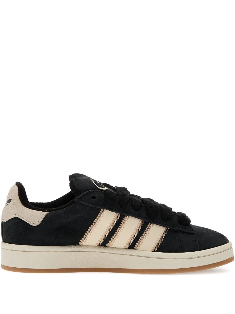 Adidas Superstar II shell-toe three-stripe sneakers Black