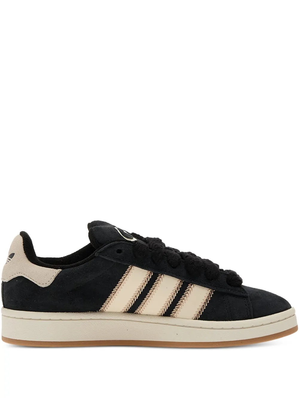 Adidas Superstar II shell-toe three-stripe sneakers Black