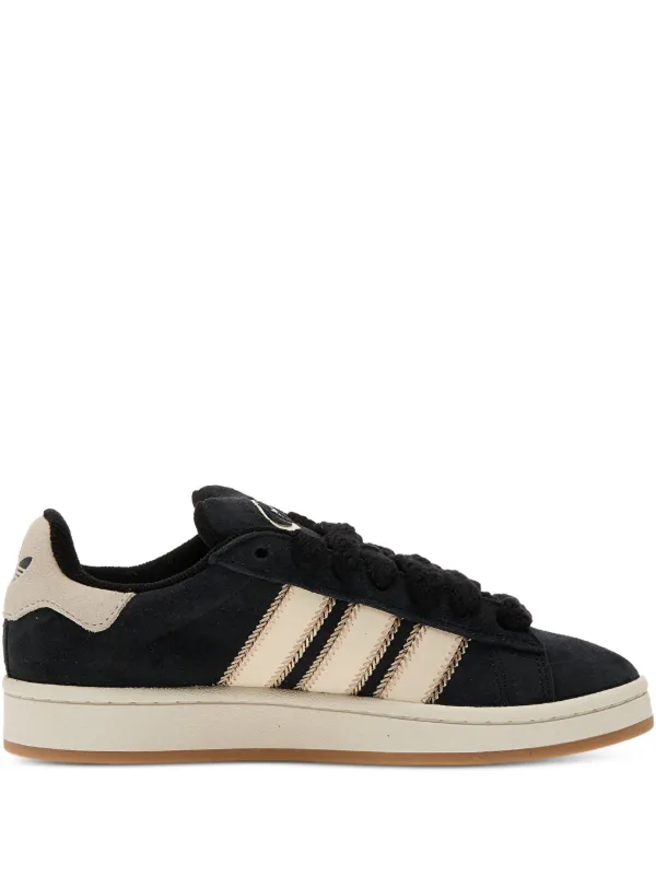 adidas gazelle silver green womens KIDS ADIDAS CAMPUS 00S COMFORT CLOSURE ELASTIC LACE (CORE BLACK/CLOUD main image 1