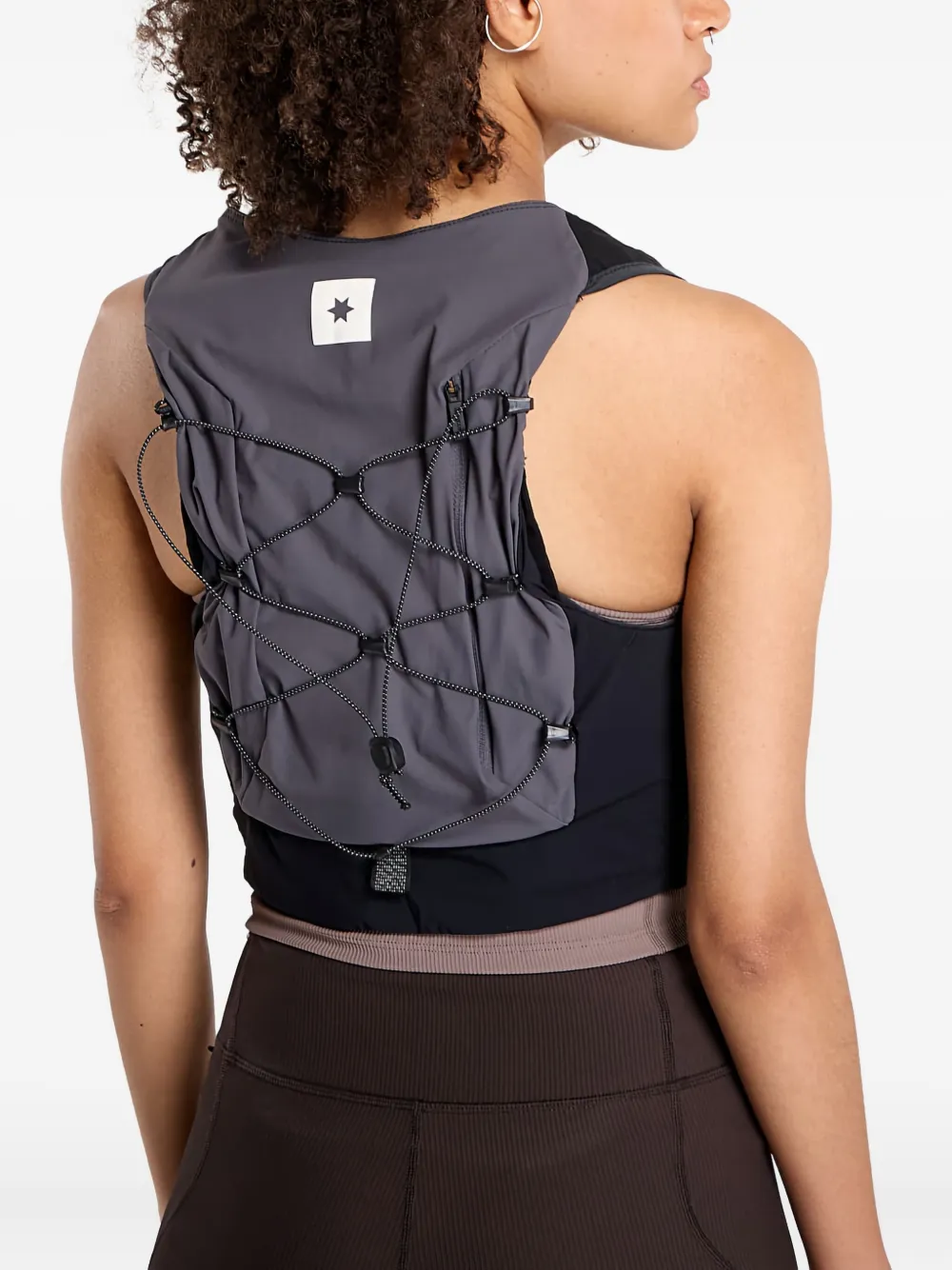 SAYSKY Flow gilet met veters Zwart