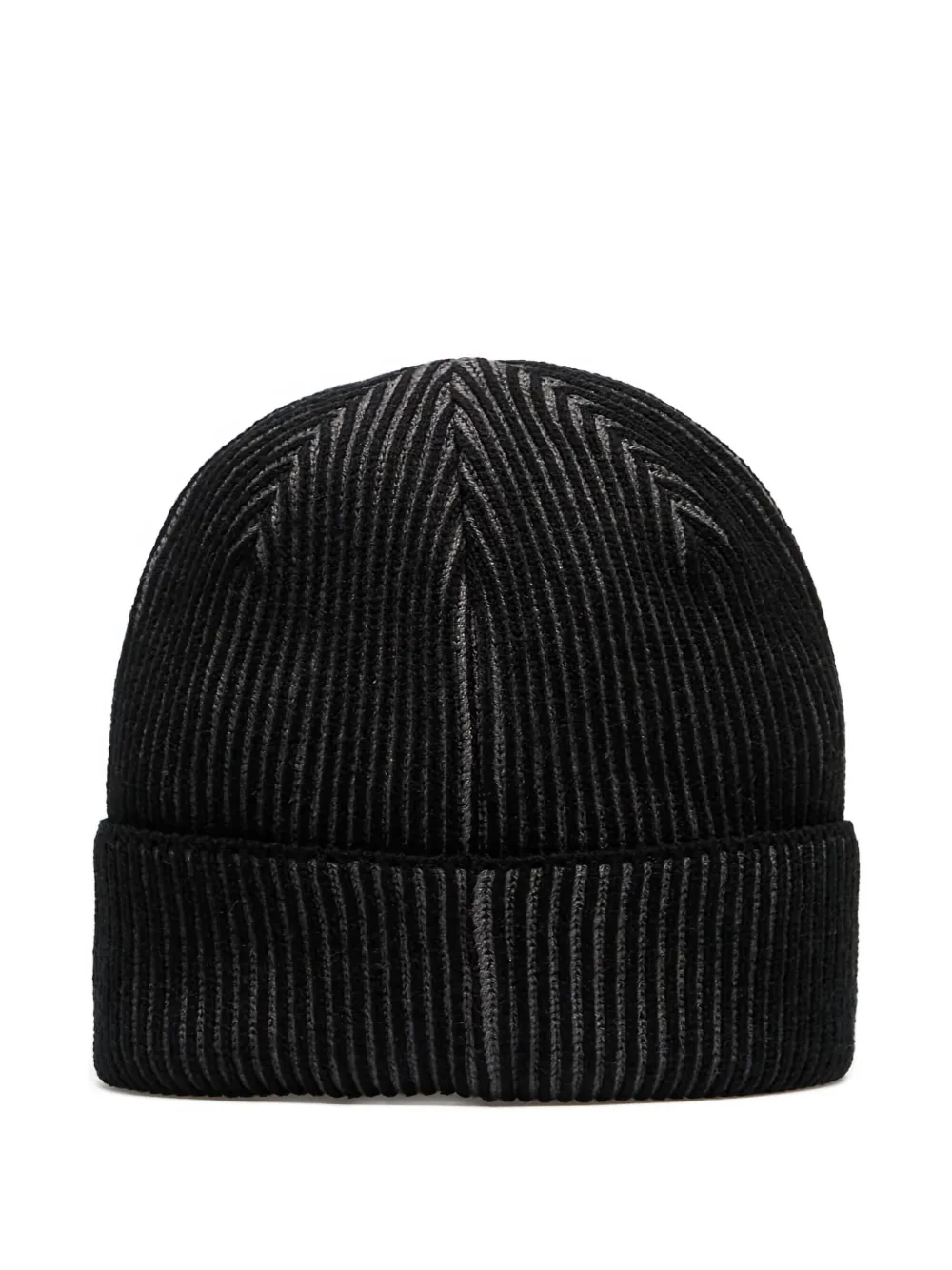 Dime Ribbed Beanie In Black