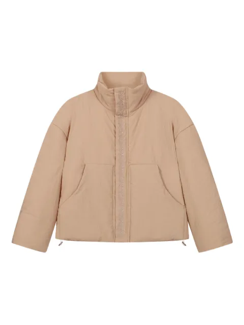ROUGH. embroidered-detail puffer jacket
