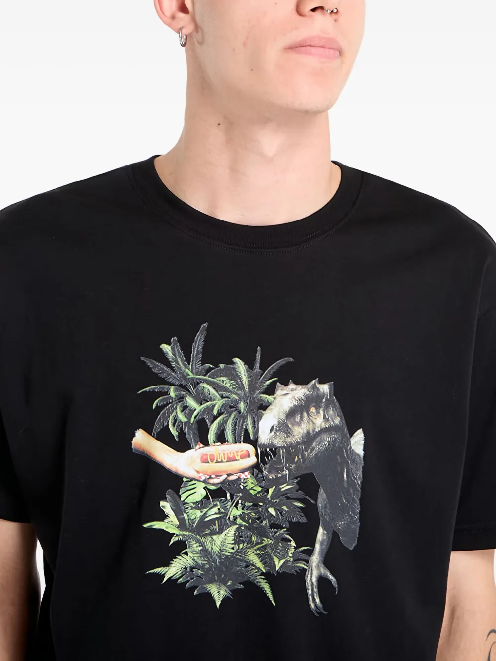 Dime Good Boy Graphic-print T-shirt In Animal Print