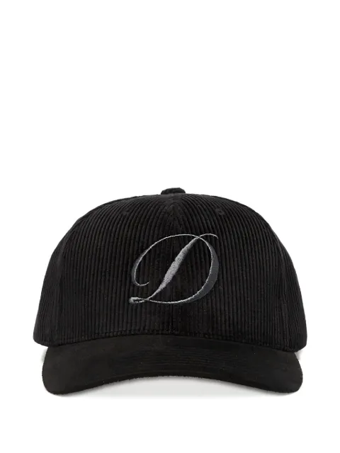 dime corduroy embroidered-logo cap
