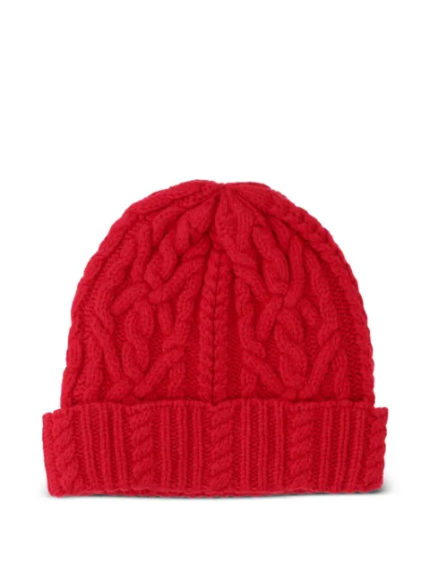 ASPESI cable-knit wool beanie