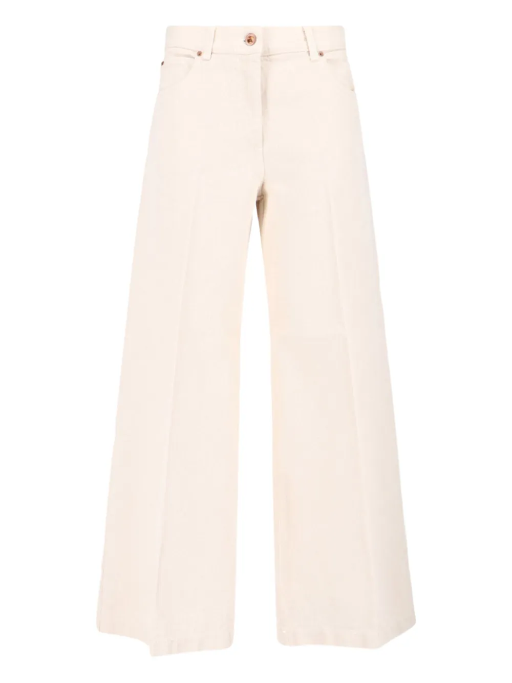 ASPESI logo-patch jeans | Neutrals | Image 1
