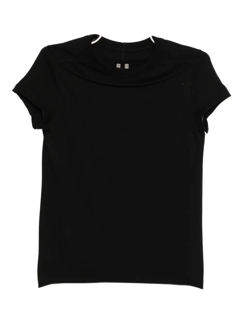 Rick Owens Level T-shirt In Black