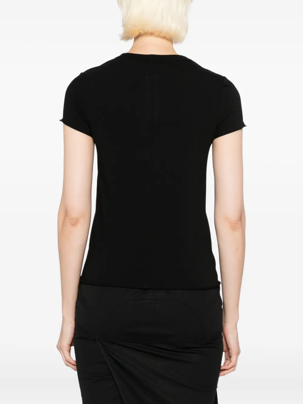 Rick Owens Level T-shirt In Black