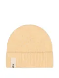 ROUGH. ribbed-knit beanie hat - Yellow