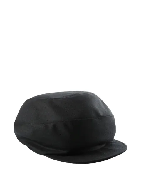 Yohji Yamamoto flat-top cap