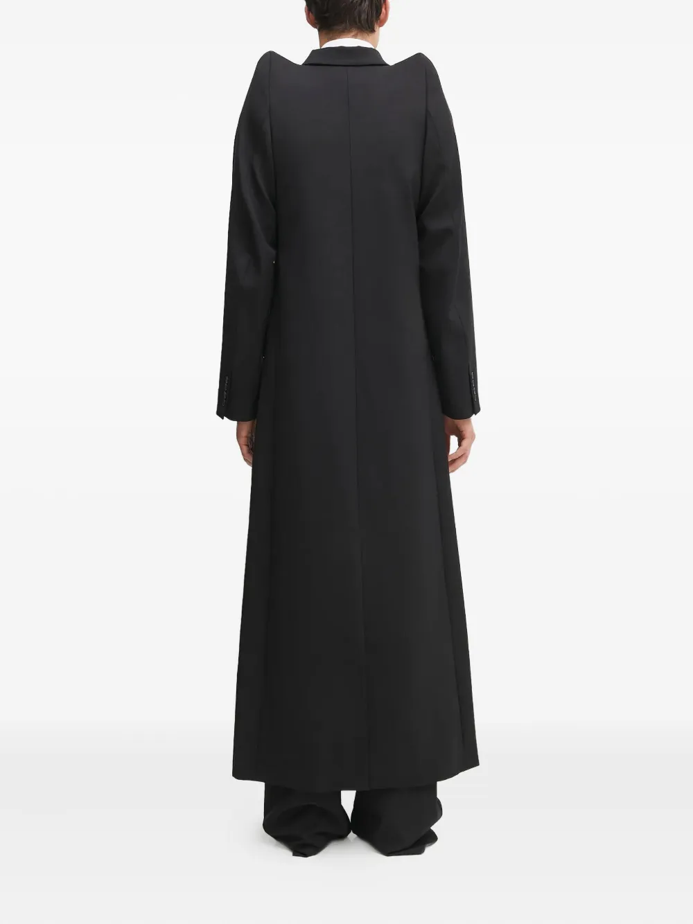 VETEMENTS Jas met dubbele rij knopen Zwart