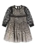 NEEDLE & THREAD KIDS sequin-embellished tulle dress - Black