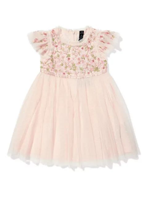 NEEDLE & THREAD KIDS Jurk met ruches