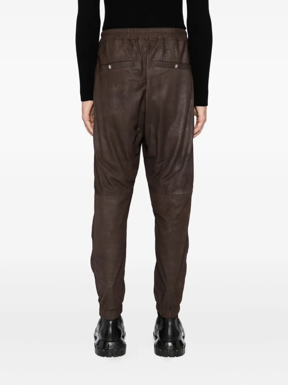 Rick Owens Tecuatl Trousers In Brown