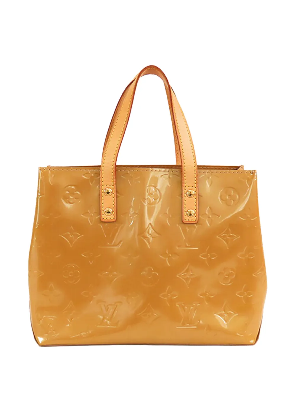 Louis Vuitton Pre-Owned 2006 モノグラム ヴェルニ リード PM ハンドバッグ - ブラウン Louis Vuitton Pre-Owned 2006 モノグラム ヴェルニ リード PM ハンドバッグ - ブラウン