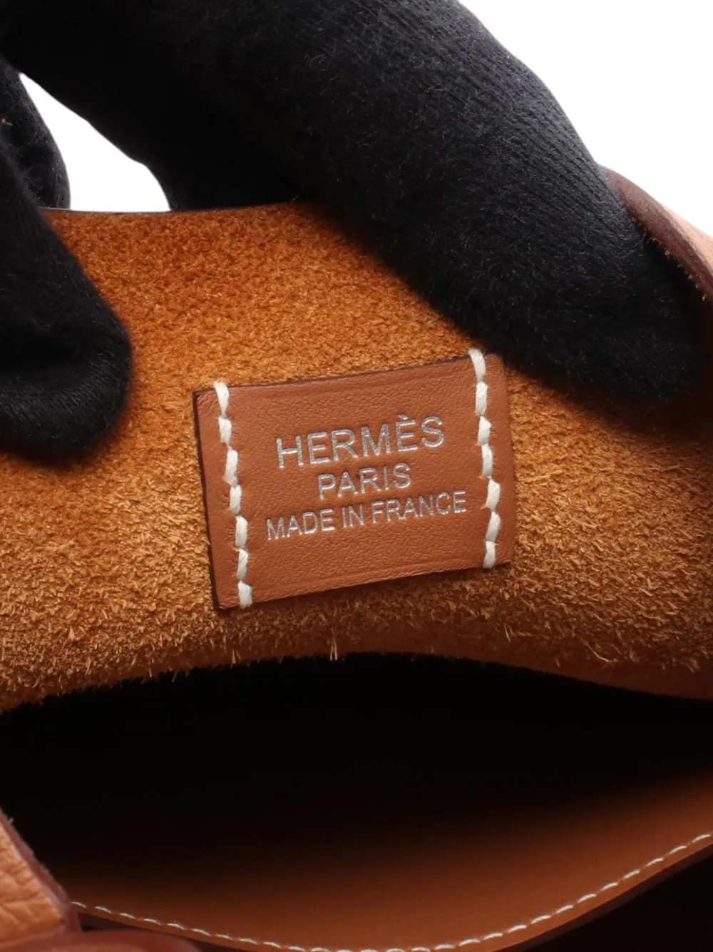 Pre-owned Hermes 2025 Togo And Swift Slim Arcon Crossbody Bag In Brown