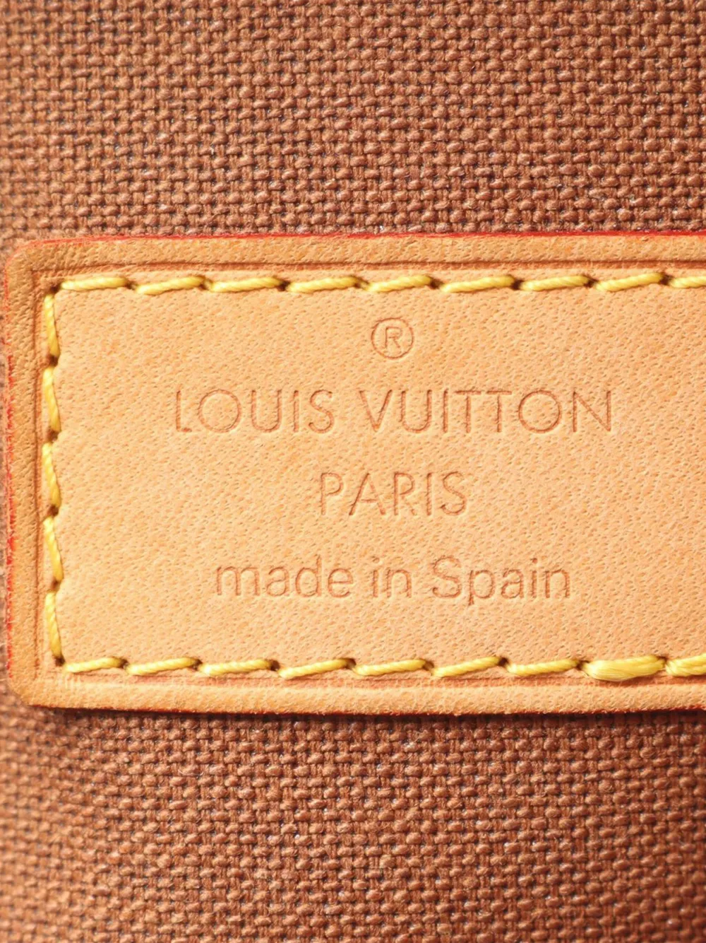 Pre-owned Louis Vuitton 2004 Monogram Pochette Gange Crossbody Bag In Brown
