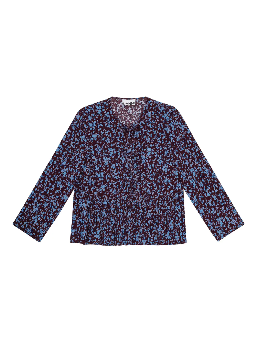 GANNI Blusa a fiori