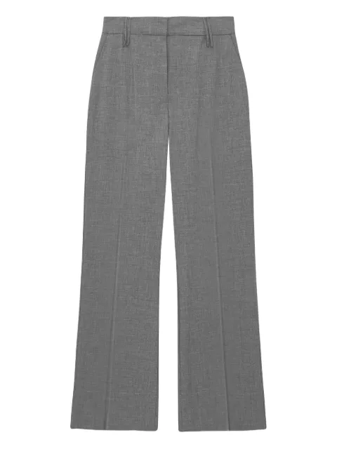GANNI pantalones acampanados con tiro alto