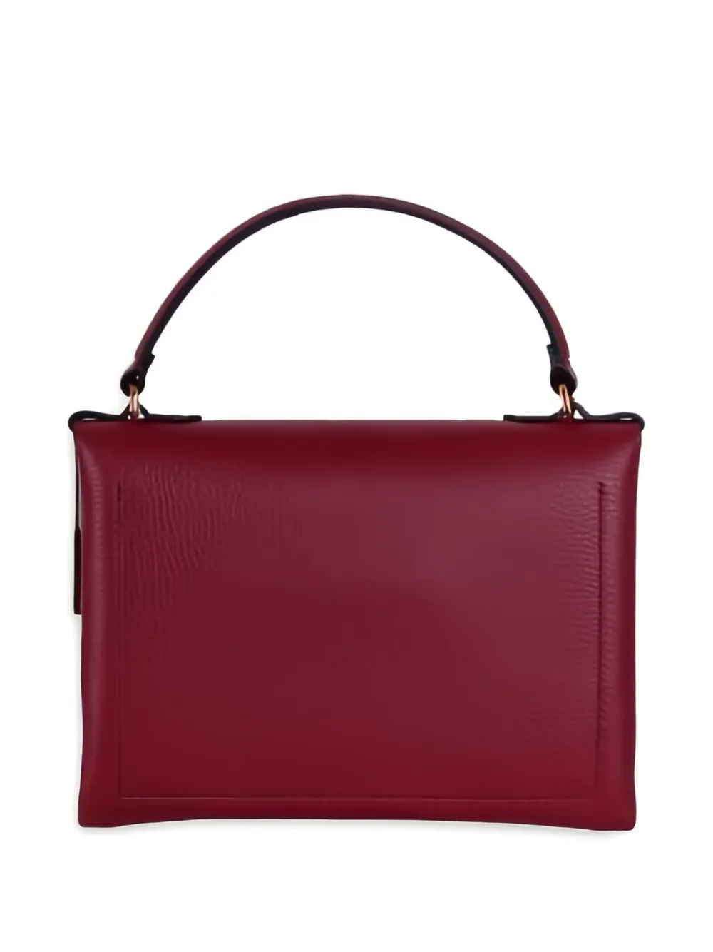 Coccinelle Arlettis Mini Leather Tote Bag In Red