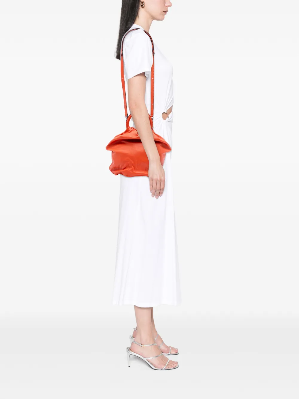 Loewe Pre-Owned 2015 Small Gathered Lambskin Bounce Bag satchel | Pre-Owned | Image 2
