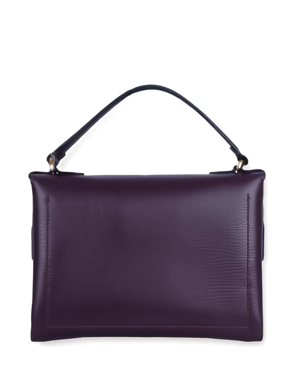 Coccinelle Buckle Top-handle Backpack In Purple
