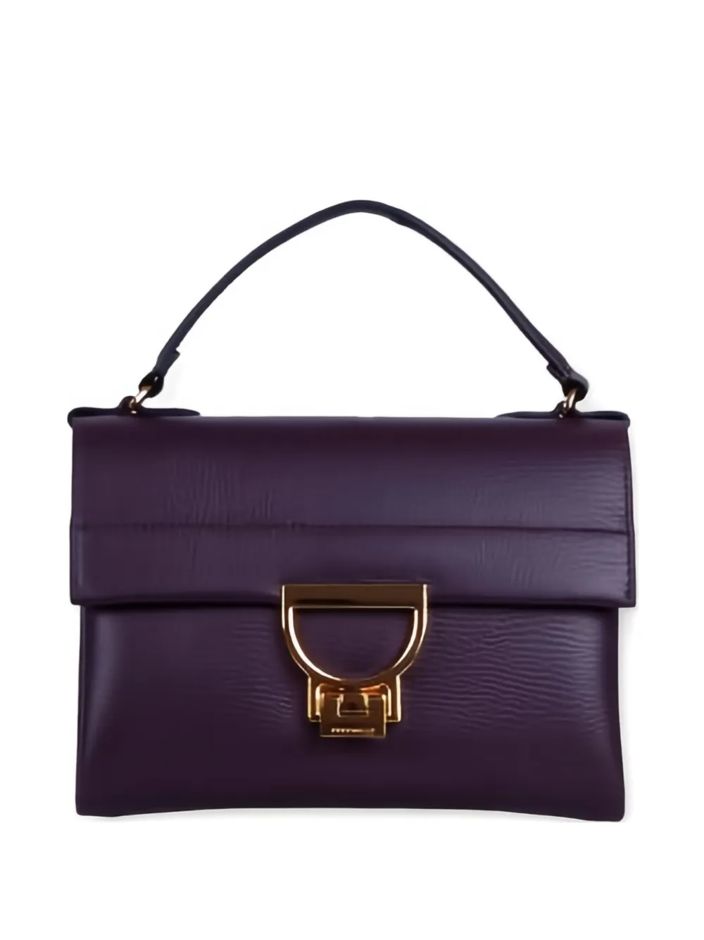 Coccinelle Buckle Top-handle Backpack In Purple