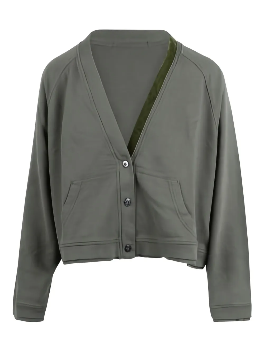 Noumeno Concetp V-neck cardigan | Grey | Image 1