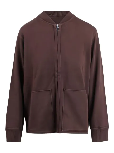 Noumeno Concetp zip-up pocket sweatshirt