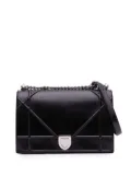 Christian Dior Pre-Owned 2014 Large Lambskin Diorama Flap crossbody bag - Black