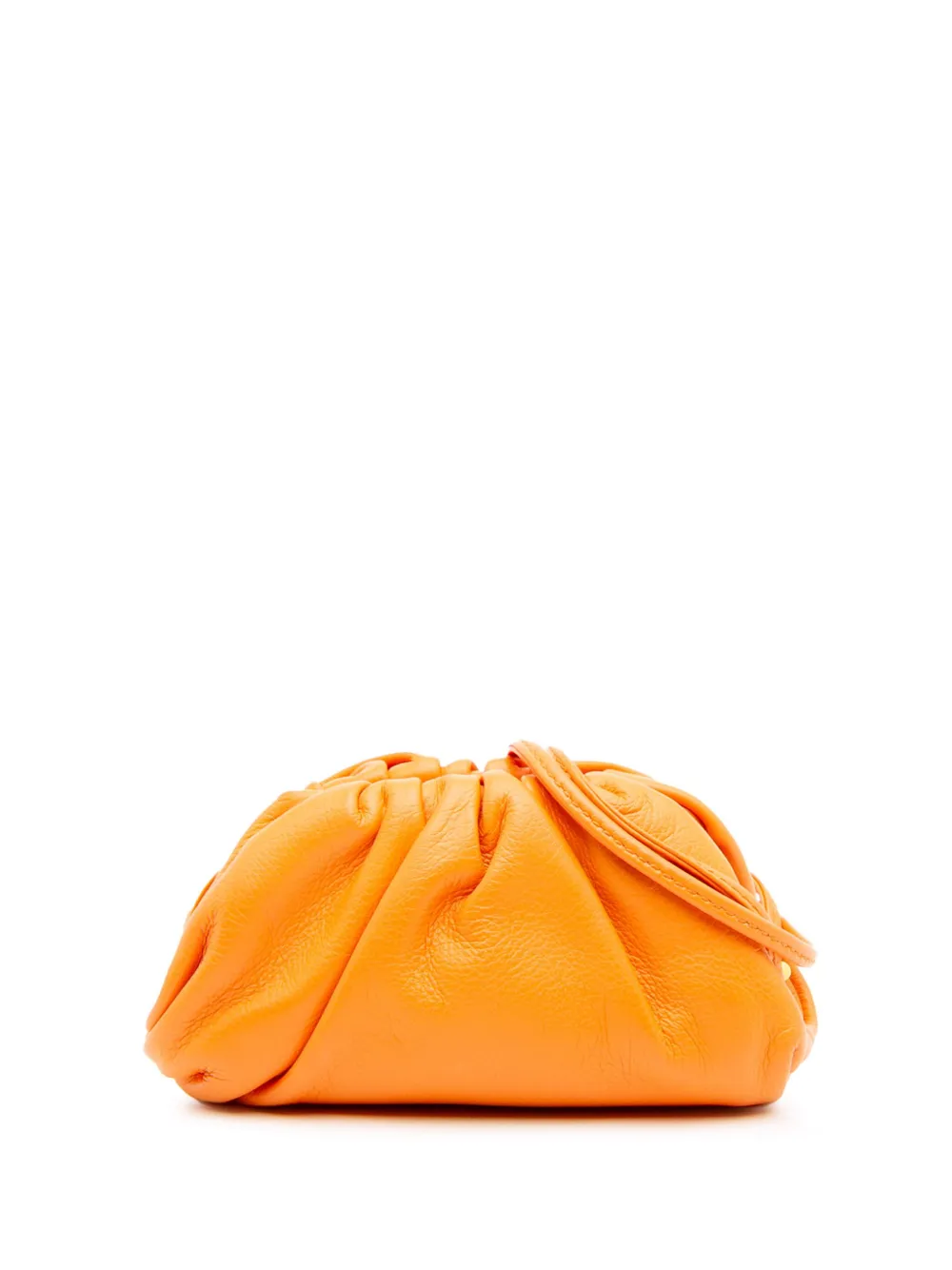 Bottega Veneta Pre-Owned 2012-2025 Butter Calfskin Coin Purse crossbody bag | Orange | Image 1