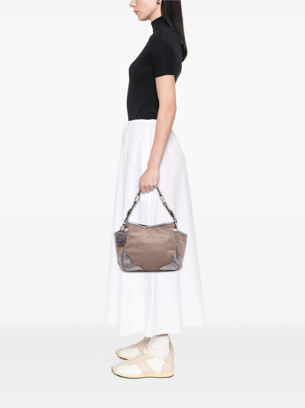 Prada Pre-Owned 2010-2025 Canvas Canapa Logo tote bag | Pre-Owned | Image 2
