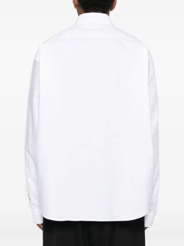 Balenciaga ロングスリーブ シャツ | ホワイト | FARFETCH JP