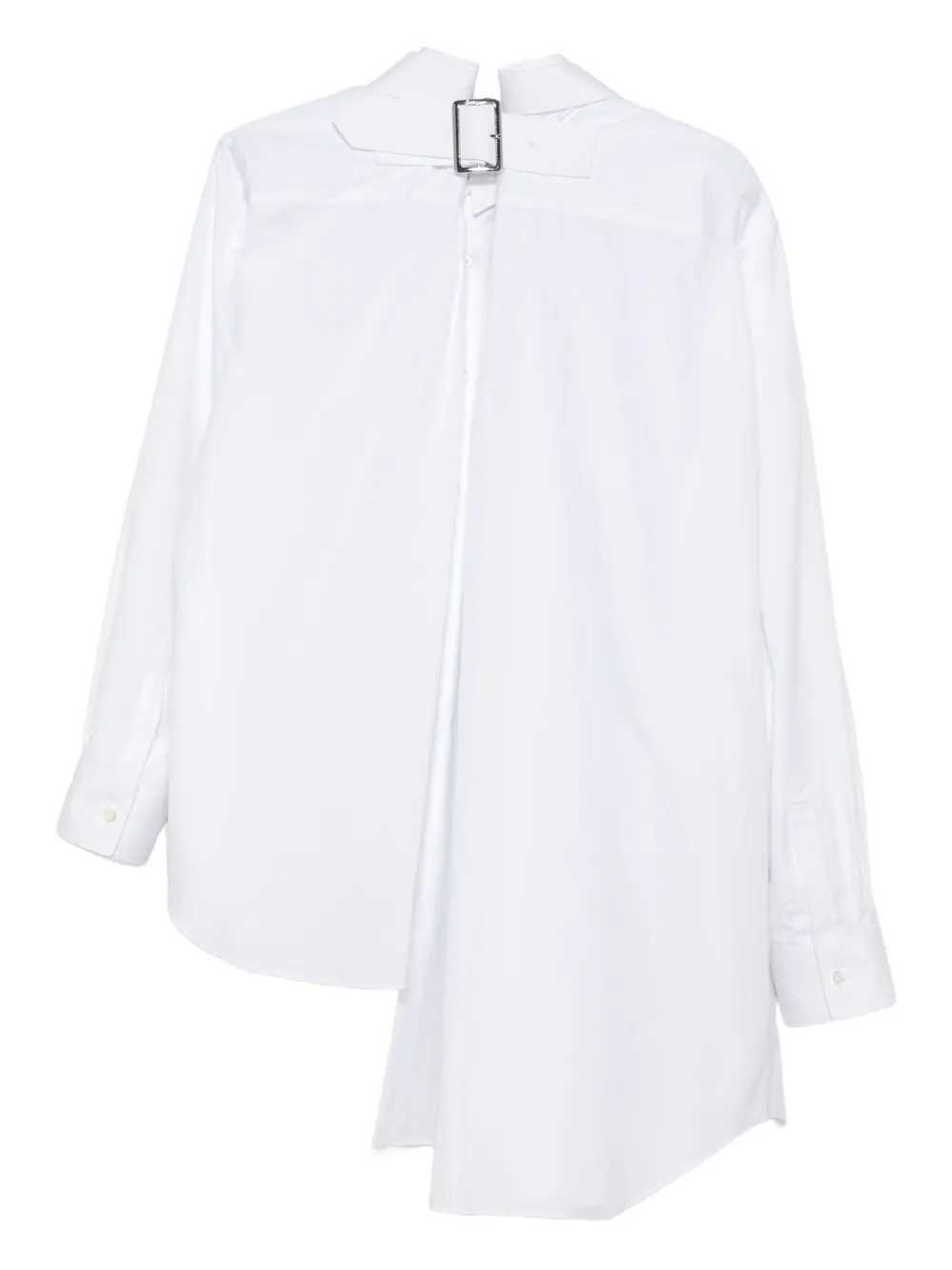 Comme Des Garçons Asymmetrische blouse met knopen - Wit