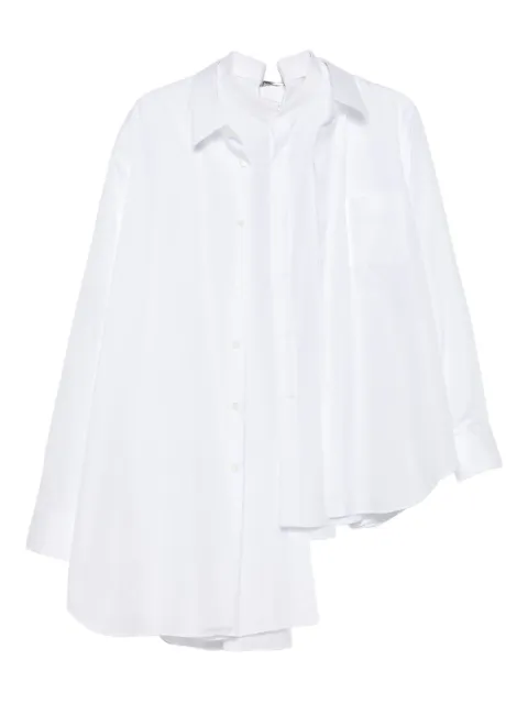 Comme Des Garçons asymmetrical buttoned shirt