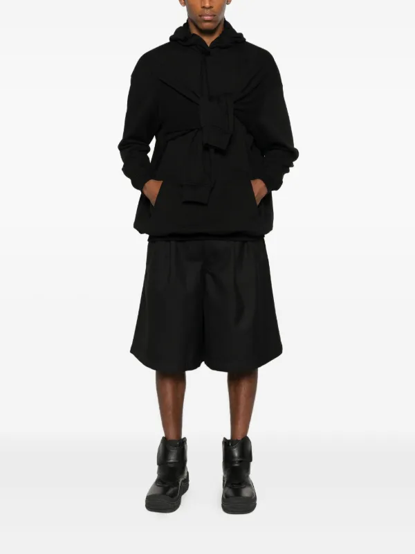 Comme Des Garçons Shirt ポケット スウェットパーカー | ブラック 