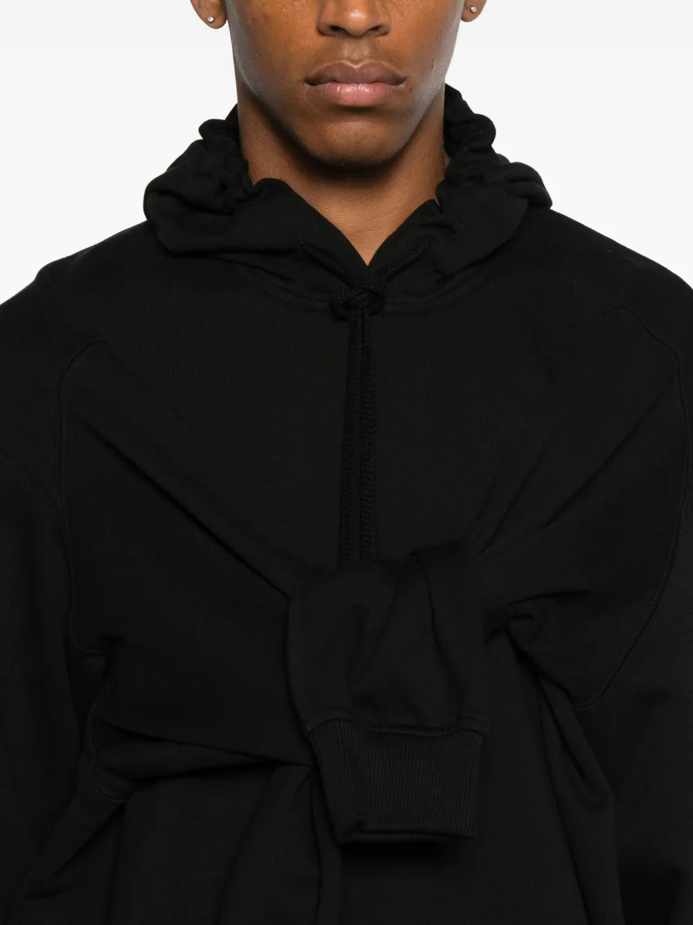 Comme Des Garçons Shirt pocket-hooded Sweatshirt | Black | FARFETCH
