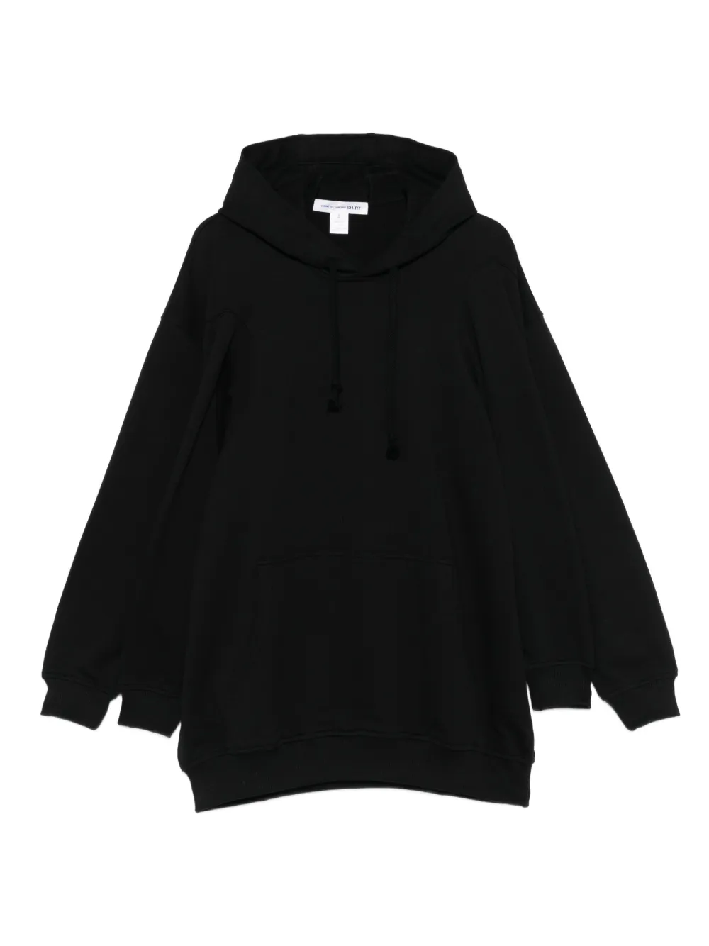 Comme Des Garçons Shirt ポケット スウェットパーカー - ブラック Comme Des Garçons Shirt ポケット スウェットパーカー - ブラック