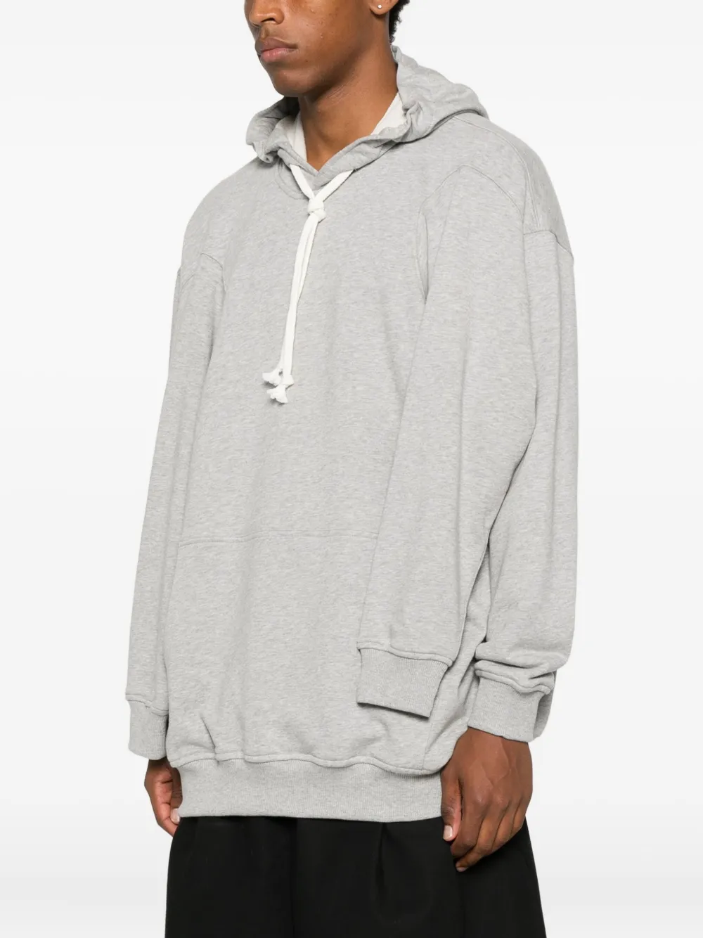 Comme Des Garçons Shirt Sweater met capuchon en zak Grijs