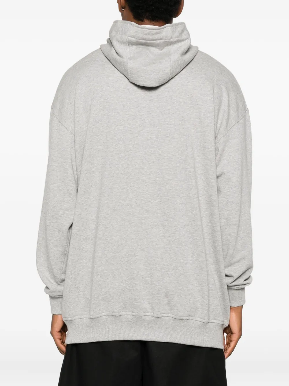 Comme Des Garçons Shirt Sweater met capuchon en zak Grijs