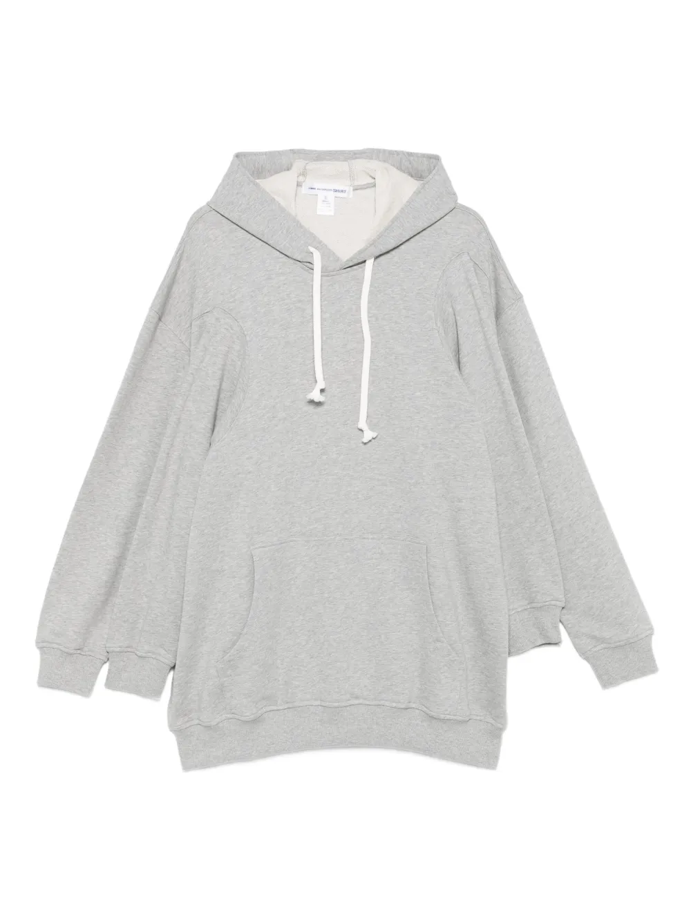 Comme Des Garçons Shirt ポケット スウェットパーカー - グレー Comme Des Garçons Shirt ポケット スウェットパーカー - グレー