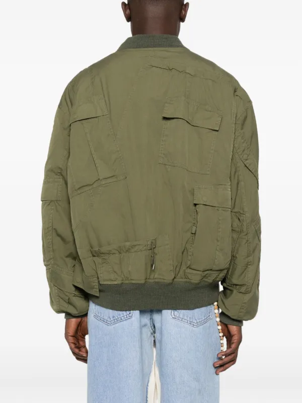 Junya Watanabe MAN multi-pocket Bomber Jacket | Green | FARFETCH