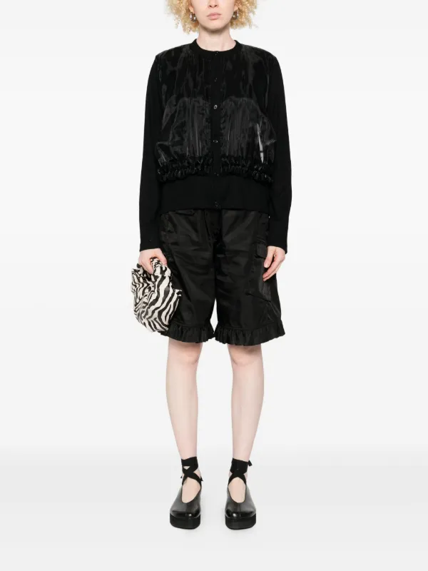 Noir Kei Ninomiya ウール カーディガン | ブラック | FARFETCH JP