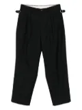 Comme des Garçons Homme pleated-pocket trousers - Black