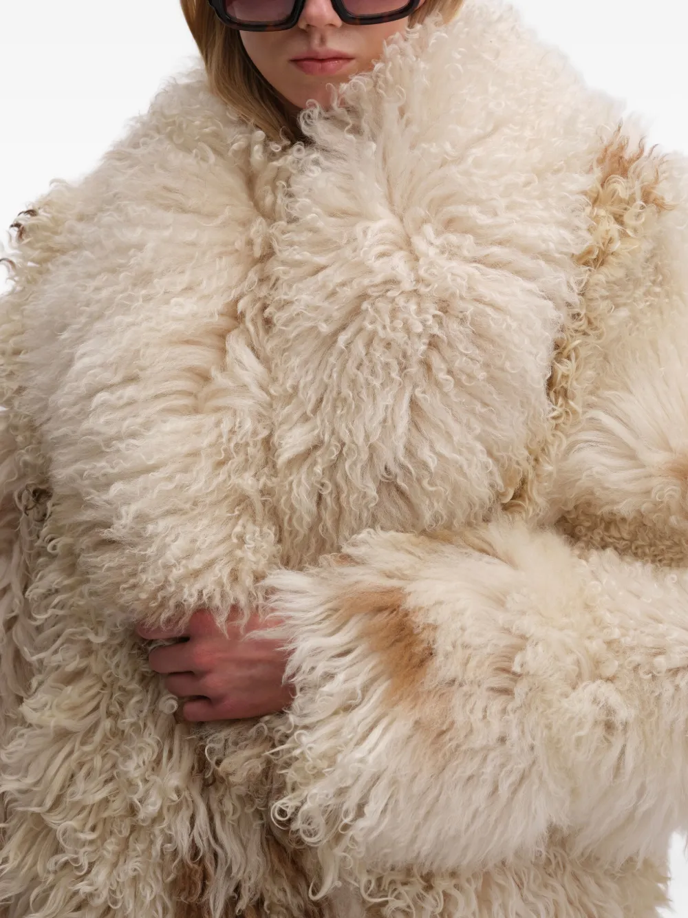 REMAIN Lammy coat Beige