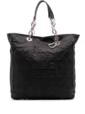 Christian Dior Pre-Owned 2008 Large Lambskin Cannage Lady Dior Soft Shopping tote bag - Black