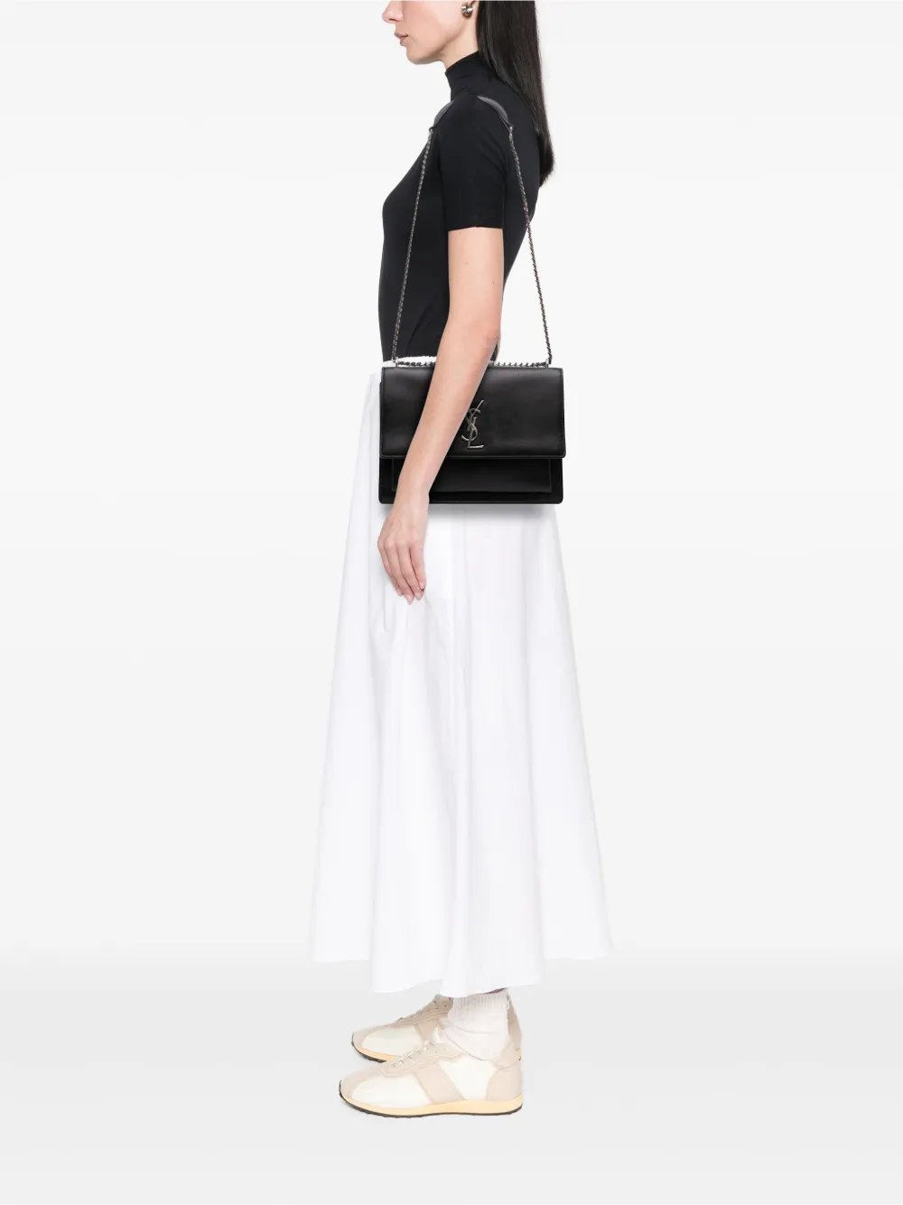 Saint Laurent Pre-Owned 2017 Large Leather Monogram Sunset crossbody bag | Pre-Owned | Image 2